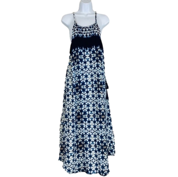 Astr Indigo Dye Delfina Dress Size M - Picture 2 of 10